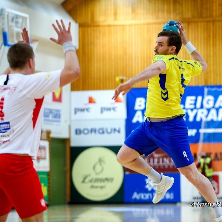 Þór - KA 19:21, Íslandsmótið í handbolta, Olísdeildin, 21. febrúar 2021 í íþróttahöllinni á Akureyri. Ljósmynd: Þórir Tryggvason.
