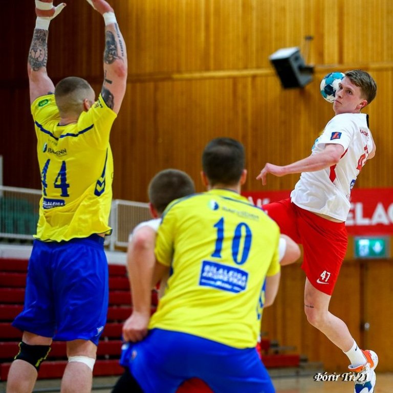 Þór - KA 19:21, Íslandsmótið í handbolta, Olísdeildin, 21. febrúar 2021 í íþróttahöllinni á Akureyri. Ljósmynd: Þórir Tryggvason.