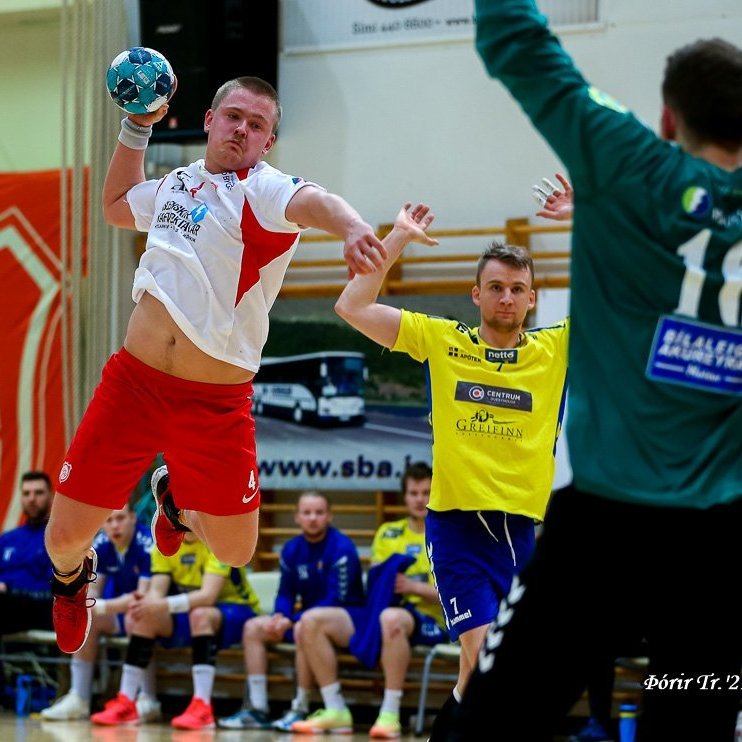 Þór - KA 19:21, Íslandsmótið í handbolta, Olísdeildin, 21. febrúar 2021 í íþróttahöllinni á Akureyri. Ljósmynd: Þórir Tryggvason.