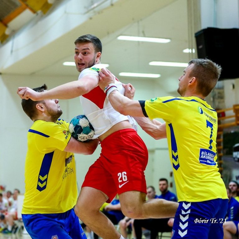 Þór - KA 19:21, Íslandsmótið í handbolta, Olísdeildin, 21. febrúar 2021 í íþróttahöllinni á Akureyri. Ljósmynd: Þórir Tryggvason.