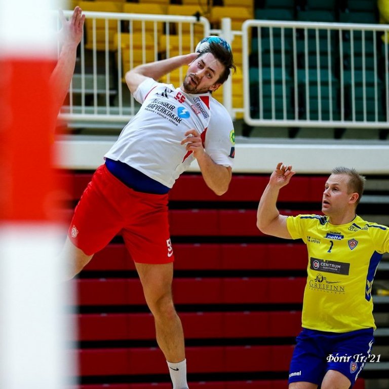 Þór - KA 19:21, Íslandsmótið í handbolta, Olísdeildin, 21. febrúar 2021 í íþróttahöllinni á Akureyri. Ljósmynd: Þórir Tryggvason.