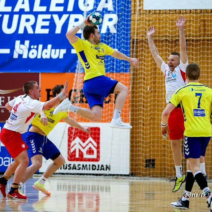 Þór - KA 19:21, Íslandsmótið í handbolta, Olísdeildin, 21. febrúar 2021 í íþróttahöllinni á Akureyri. Ljósmynd: Þórir Tryggvason.