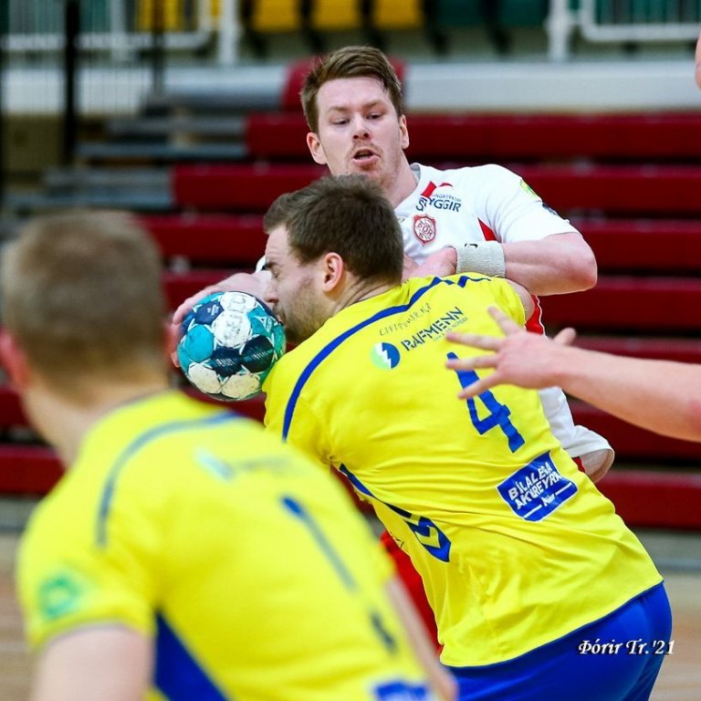Þór - KA 19:21, Íslandsmótið í handbolta, Olísdeildin, 21. febrúar 2021 í íþróttahöllinni á Akureyri. Ljósmynd: Þórir Tryggvason.