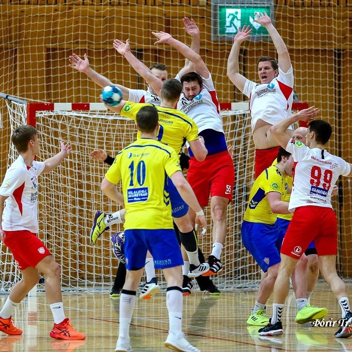 Þór - KA 19:21, Íslandsmótið í handbolta, Olísdeildin, 21. febrúar 2021 í íþróttahöllinni á Akureyri. Ljósmynd: Þórir Tryggvason.