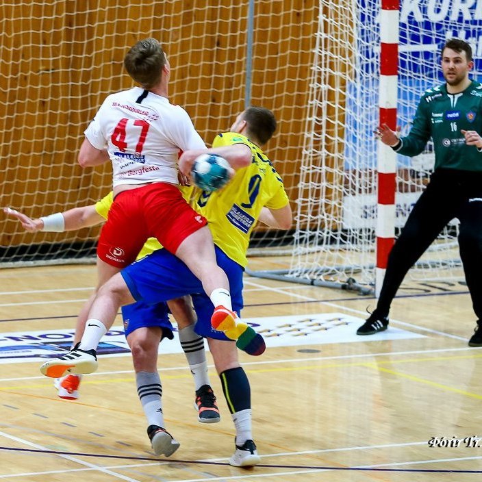 Þór - KA 19:21, Íslandsmótið í handbolta, Olísdeildin, 21. febrúar 2021 í íþróttahöllinni á Akureyri. Ljósmynd: Þórir Tryggvason.