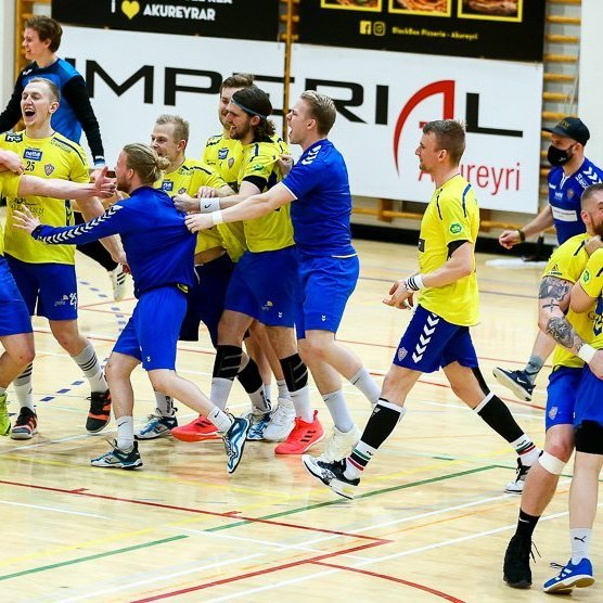 Þór - KA 19:21, Íslandsmótið í handbolta, Olísdeildin, 21. febrúar 2021 í íþróttahöllinni á Akureyri. Ljósmynd: Þórir Tryggvason.