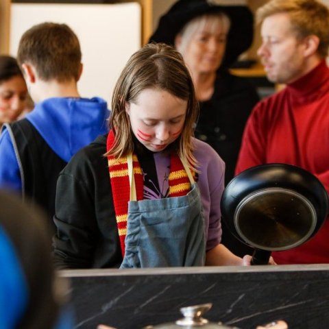 Harry Potter þemadagar Glerárskóla 2025. Ljósmyndari: Rakel Hinriksdóttir