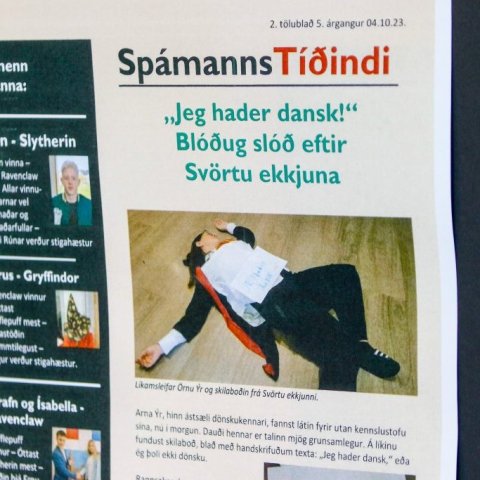 Harry Potter þemadagar Glerárskóla 2025. Ljósmyndari: Rakel Hinriksdóttir