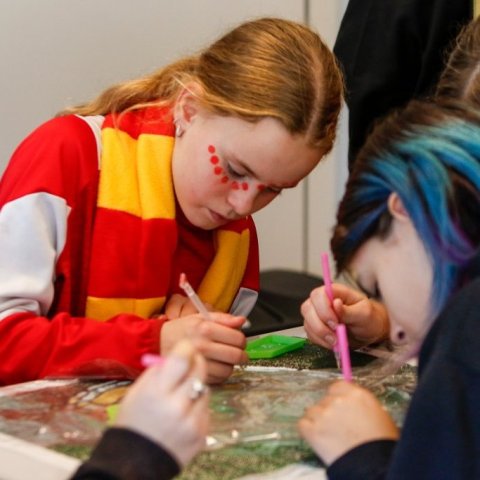 Harry Potter þemadagar Glerárskóla 2025. Ljósmyndari: Rakel Hinriksdóttir