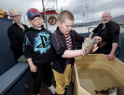 „Hátíð hafsins“ í Sandgerðisbót - Ljósmynd: Skapti Hallgrímsson
