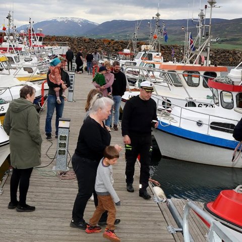 „Hátíð hafsins“ í Sandgerðisbót - Ljósmynd: Þorgeir Baldursson