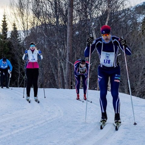 Hermannsmótið á gönguskíðum - Ljósmynd: Ármann Hinrik