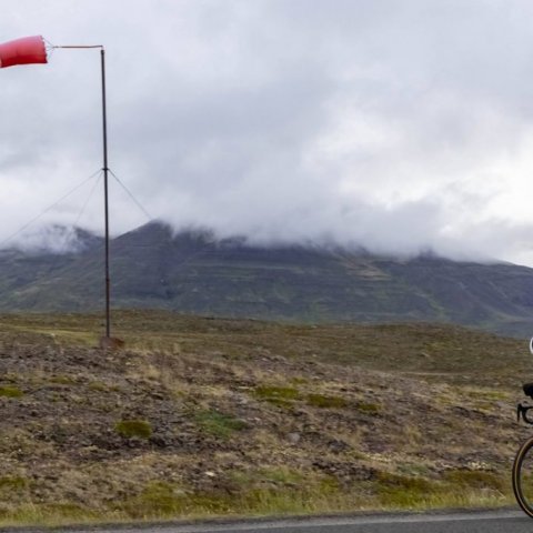 Íslandsmeistaramótið í tímatöku á hjólreiðum. Ljósmynd: Ármann Hinrik