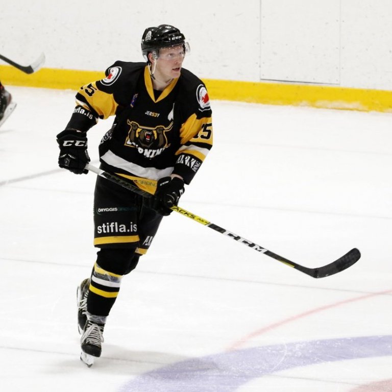 SA Víkingar - Fjölnir 2:4, Íslandsmótið í íshokkí, Hertz-deildin, Skautahöllinni á Akureyri laugardag 27. febrúar 2021. Ljósmynd: Skapti Hallgrímsson