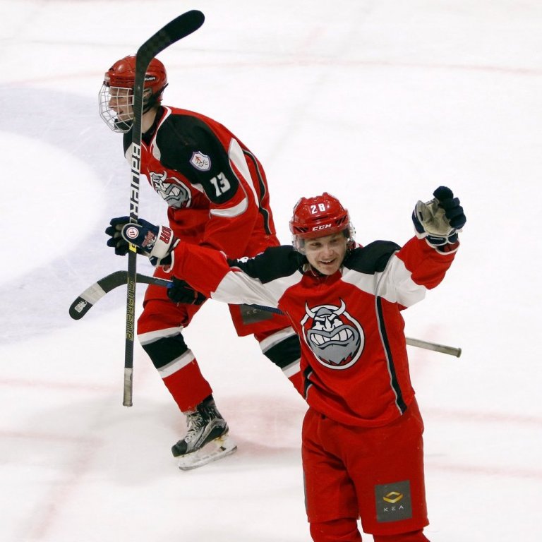 SA Víkingar - Fjölnir 8:2, Íslandsmótið í íshokkí, Hertz-deildin, Skautahöllinni á Akureyri föstudag 26. febrúar 2021. Ljósmynd: Skapti Hallgrímsson