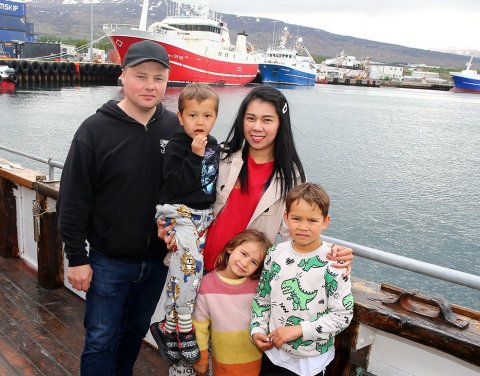 Húni II 60 ára - Ljósmynd: Þorgeir Baldursson