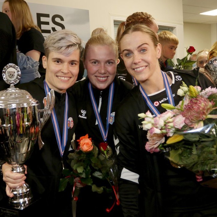 Matea Lonac, Hulda Bryndís Tryggvadóttir og Martha Hermannsdóttir.