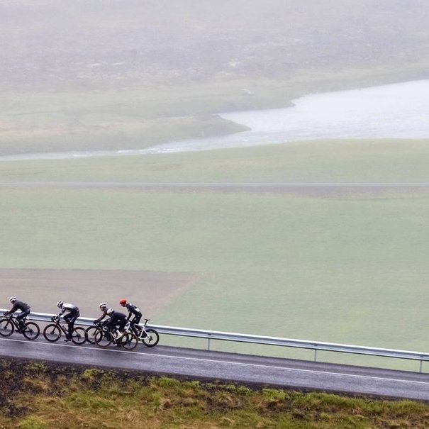 Íslandsmót í götuhjólreiðum við Mývatn - Ljósmynd: Ármann Hinrik