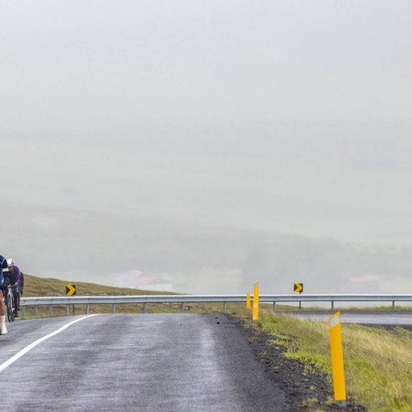 Íslandsmót í götuhjólreiðum við Mývatn - Ljósmynd: Ármann Hinrik