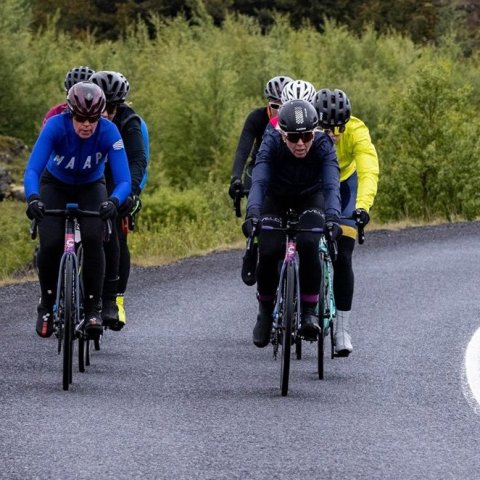 Íslandsmót í götuhjólreiðum við Mývatn - Ljósmynd: Ármann Hinrik