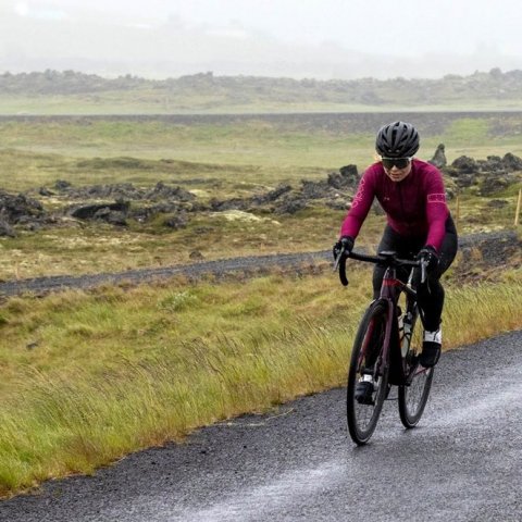 Íslandsmót í götuhjólreiðum við Mývatn - Ljósmynd: Ármann Hinrik