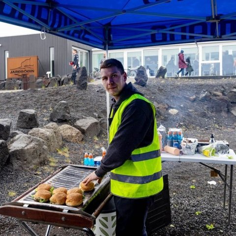 Íslandsmót í götuhjólreiðum við Mývatn - Ljósmynd: Ármann Hinrik