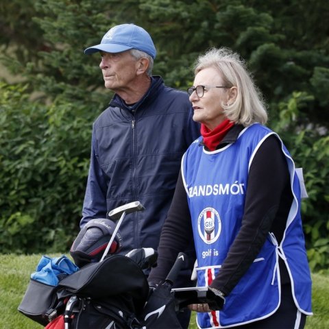 Björgvin Þorsteinsson og eiginkona hans, Jóna Dóra Kristinsdóttir