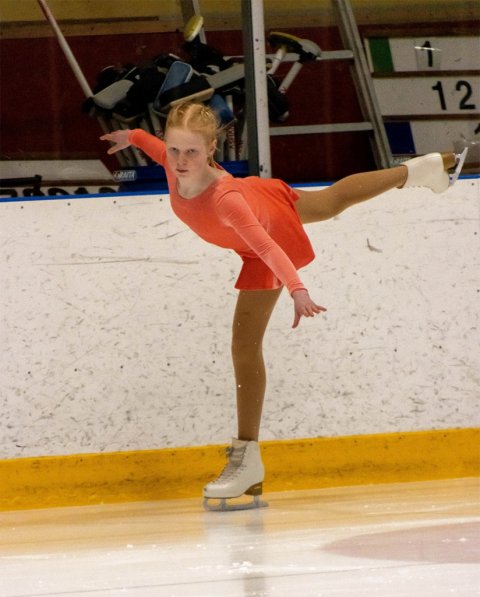 ÍV mótið í listhlaupi á skautum. Ljósmynd: Björn Elvar Björnsson