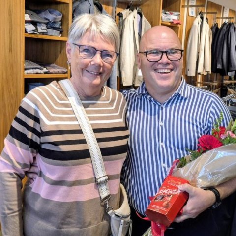 Guðríður Bergvinsdóttir og Jón M. Ragnarsson.