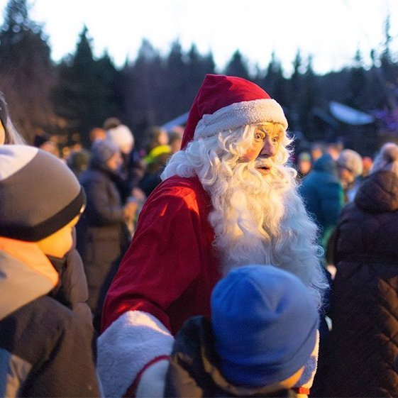 Jólatrésskemmtun Skógræktarfélags Eyfirðinga. Mynd: Hilmar Friðjónsson