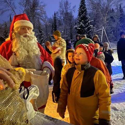 Jólatrésskemmtun í Kjarnaskógi