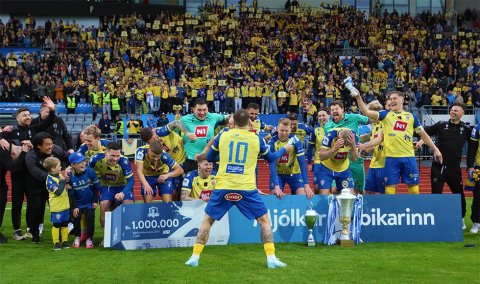 KA bikarmeistari í knattspyrnu 2024. Mynd: Skapti Hallgrímsson
