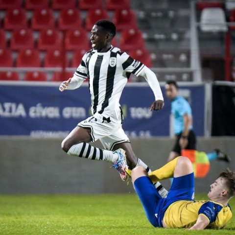 PAOK - KA 2:0, seinni leikur í 2. umferð Evrópudeild ungmenna 5. nóvember 2025.