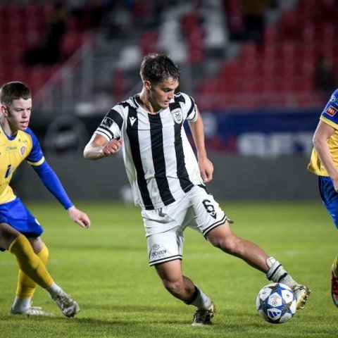 PAOK - KA 2:0, seinni leikur í 2. umferð Evrópudeild ungmenna 5. nóvember 2025.