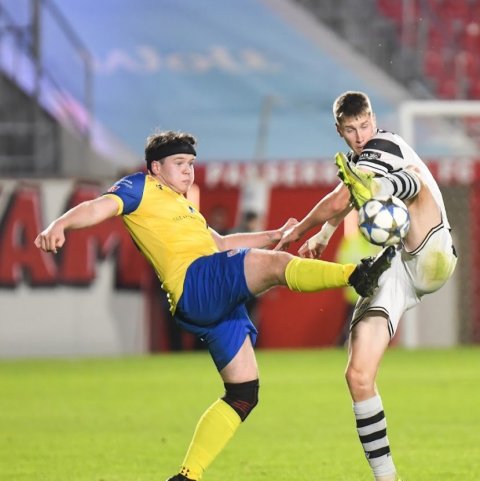 PAOK - KA 2:0, seinni leikur í 2. umferð Evrópudeild ungmenna 5. nóvember 2025.