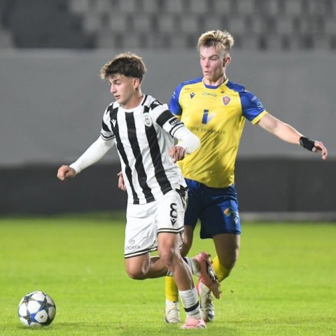 PAOK - KA 2:0, seinni leikur í 2. umferð Evrópudeild ungmenna 5. nóvember 2025.