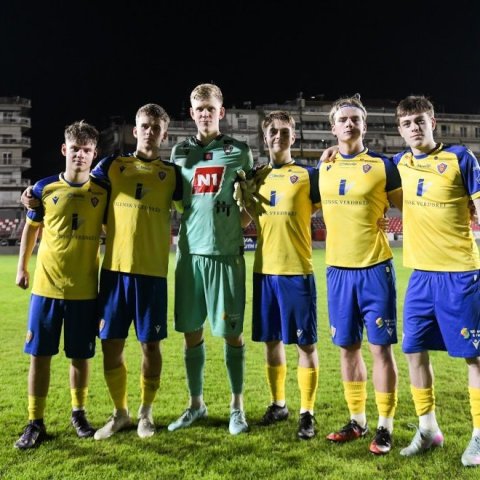 PAOK - KA 2:0, seinni leikur í 2. umferð Evrópudeild ungmenna 5. nóvember 2025.