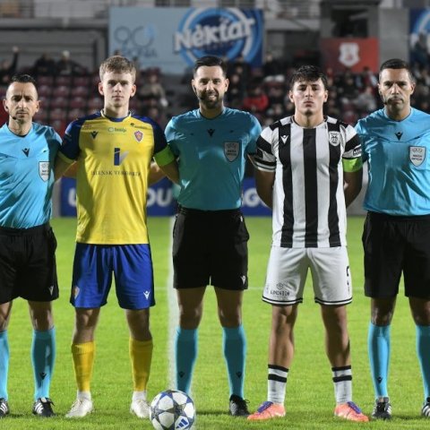 PAOK - KA 2:0, seinni leikur í 2. umferð Evrópudeild ungmenna 5. nóvember 2025.