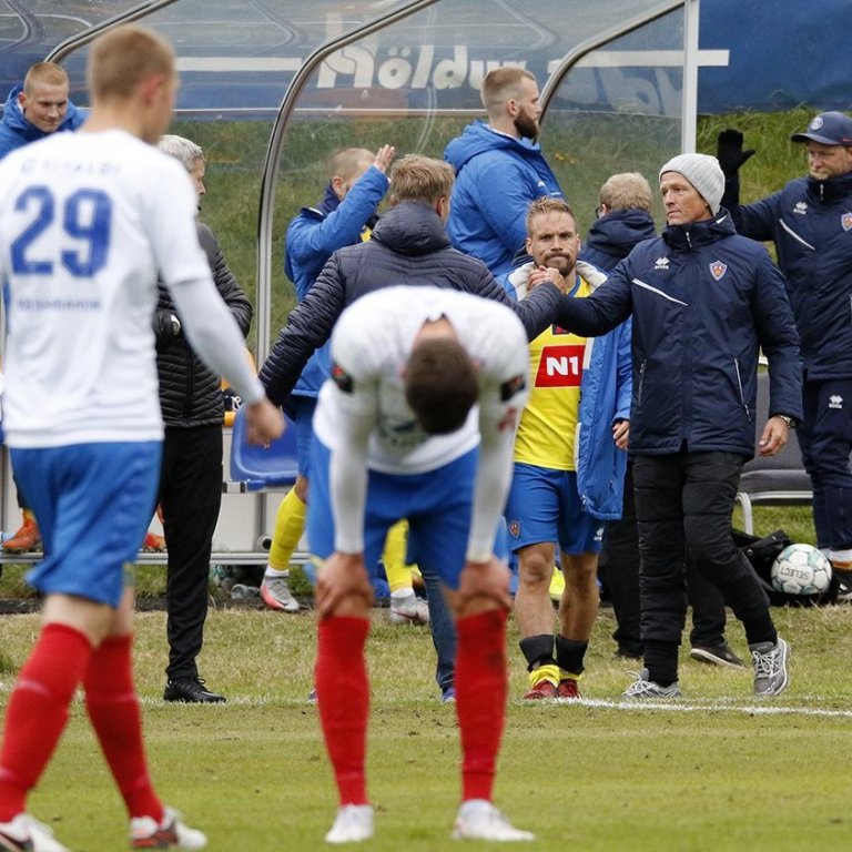 KA - Grótta 1:0 í 7. umferð Pepsi Max deildarinnar, 18. júlí 2020. Ljósmynd: Skapti Hallgrímsson