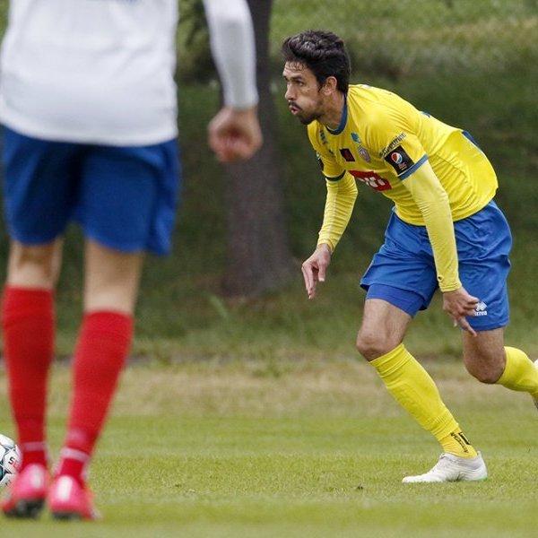 KA - Grótta 1:0 í 7. umferð Pepsi Max deildarinnar, 18. júlí 2020. Rodrigo Gomes Mateo. Ljósmynd: Skapti Hallgrímsson