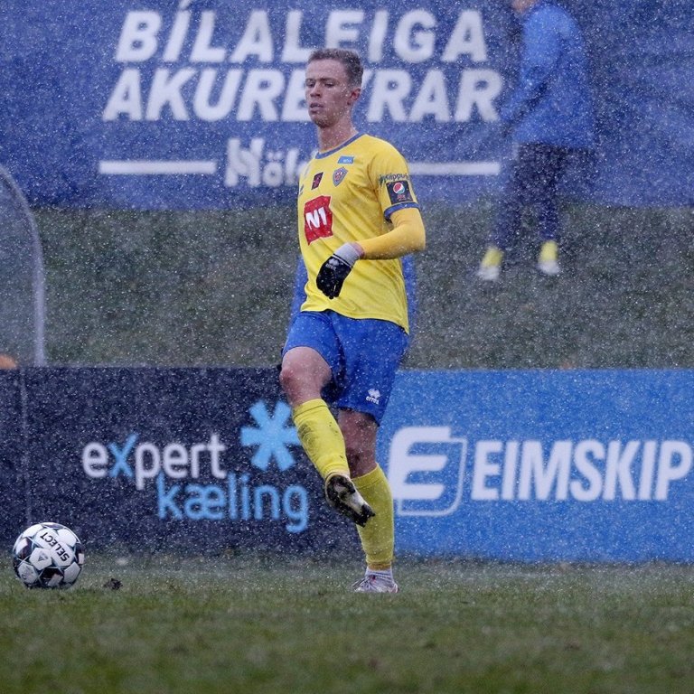 KA - HK 1:1 í 10. umferð Pepsi Max deildarinnar, 24. september 2020. Brynjar Ingi Bjarnason. Ljósmynd: Skapti Hallgrímsson