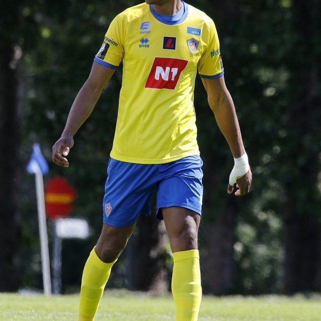 KA - Víkingur 0:0 í 2. umferð Pepsi Max deildarinnar, 20. júní 2020. Danski varnarmaðurinn, Mikkel Quist. Ljósmynd: Skapti Hallgrímsson