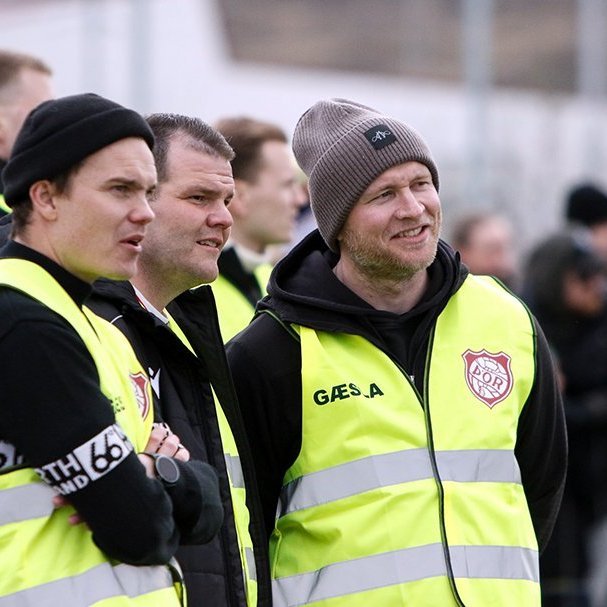 Þór - KA 0:1, í 5. umferð Bestu deildarinnar í knattspyrnu. Mögnuð stemning löngu fyrir leik og hart var barist í fyrstu rimmu Akureyrarfélaganna í efstu deild í 24 ár. Mynd: Rakel Hinriksdóttir