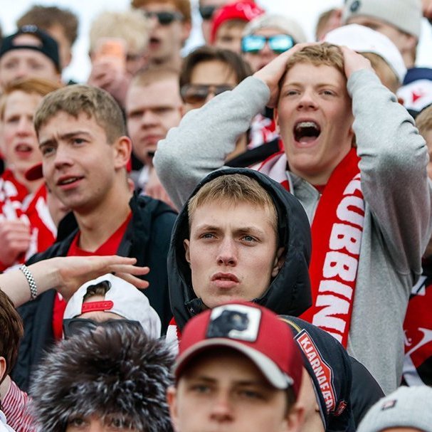Þór - KA 0:1, í 5. umferð Bestu deildarinnar í knattspyrnu. Mögnuð stemning löngu fyrir leik og hart var barist í fyrstu rimmu Akureyrarfélaganna í efstu deild í 24 ár. Mynd: Rakel Hinriksdóttir