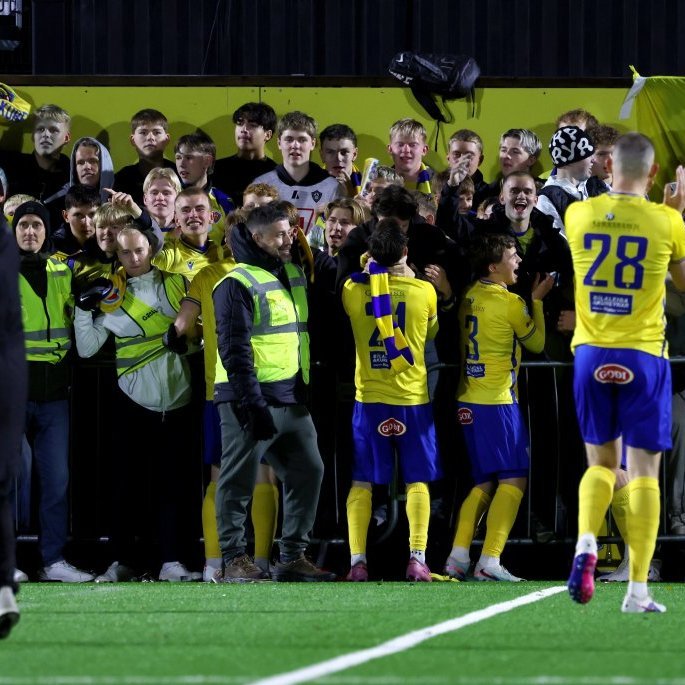 Jakob Snær Árnason skorar - 1:0 - Mynd: Skapti Hallgrímsson