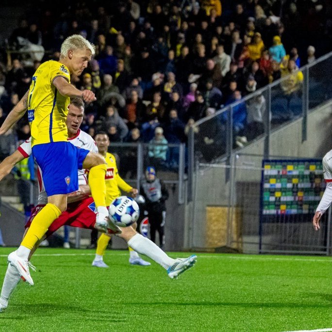 Adam Ægir Pálsson skorar - 3:0 - Mynd: Ármann Hinrik