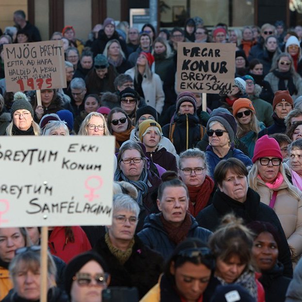 Kvennafrídagurinn 2023 – Ljósmynd: Skapti Hallgrímsson