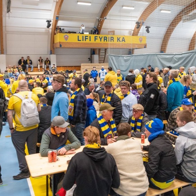 Besta deildin, KA-Þór 0:0, fyrsti leikur á nýjum gervigrasvelli KA. Mynd: Ármann Hinrik