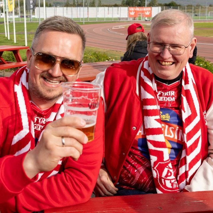 Besta deildin, KA-Þór 0:0, fyrsti leikur á nýjum gervigrasvelli KA. Mynd: Ármann Hinrik