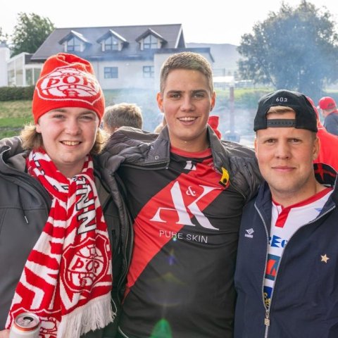 Besta deildin, KA-Þór 0:0, fyrsti leikur á nýjum gervigrasvelli KA. Mynd: Ármann Hinrik